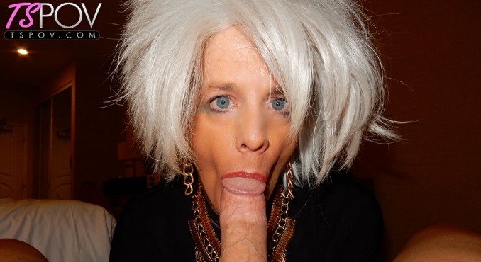 Mature Cd Tanya Nite Goes Wild on a Random Cock